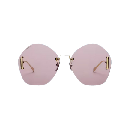 Gucci Geometric-Frame Sunglasses